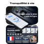 Adaptateur CarPlay Sans Fil, Changement 2 Smartphones par Bouton, Android Auto Sans Fil pour GPS Portable Voiture, Ultra Mini, C