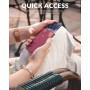 VULKIT Carte Portefeuille pour Hommes Titulaire de la Carte de Crédit RFID Blocage Pop Up Porte-Carte Femmes Minimaliste Portefe