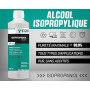 EQM - ECO-301 - Alcool Isopropylique Pur à 99,9% - 500 ML - Nettoyage de composants électroniques, objectifs et écrans - Nettoya