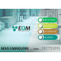 EQM - ECO-301 - Alcool Isopropylique Pur à 99,9% - 500 ML - Nettoyage de composants électroniques, objectifs et écrans - Nettoya