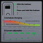 JATRHG S1 Borne de Recharge pour Véhicule Électrique 7kW 6M 32A Monophasé - Station de Charge Type 2 IEC 62196-2 - Chargeur Rapi
