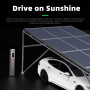 JATRHG S1 Borne de Recharge pour Véhicule Électrique 7kW 6M 32A Monophasé - Station de Charge Type 2 IEC 62196-2 - Chargeur Rapi
