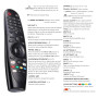 Télécommande pour LG Smart TV,Universelle Magic Remote AKB75855501 MR19BA MR20GA MR21GA MR22GA MR23GA, Télécommande Compatible a