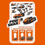 WORX Nettoyeur Haute Pression sans Fil Brushless 20V Hydroshot WG633E, Outil Mobile sans raccord d'eau Fixe, livré ave 1 Batteri
