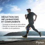 Flytex Maintiens de compression pour genoux et jambes V2 noir