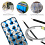 Plaque Nickel Bande Ruban 0,15 x 8 mm Bande de Nickel pour batterie 18650 Spot Soudure Compatible pour Spot Soudeur Mach