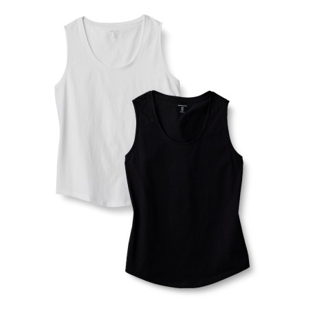 Amazon Essentials Femme Débardeur sans Manches 100% Coton Coupe Classique