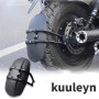 Gard-Boue Arrière Pour Moto, Garde-Boue Arrière en Acier Inoxydable Convient pour 12-18" Pneus
