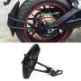 Gard-Boue Arrière Pour Moto, Garde-Boue Arrière en Acier Inoxydable Convient pour 12-18" Pneus