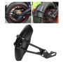 Gard-Boue Arrière Pour Moto, Garde-Boue Arrière en Acier Inoxydable Convient pour 12-18" Pneus