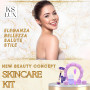 Skin care, Skincare kit, coffret soin visage femme, coffret cadeau femme anniversaire, idee cadeau femme, guasha pour visage, ro