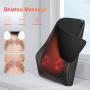 COMFIER Masseur de cou avec chauffage, masseur de dos et de cou en 3D, soulage les tensions du cou, des épaules et du dos, cadea