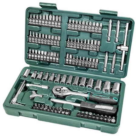 Brüder Mannesmann One Size Coffret de douilles et embouts (130 pièces)