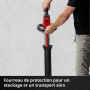 Einhell Taille-haies sans fil ARCURRA 18/55- Solo Power-X-Change (18V, Longueur de coupe 55cm, collecteur de taillures) Livré sa