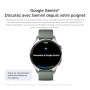 XIAOMI Watch 5, Montre connectée Wear OS by Google, paiement sans Contact NFC, IA Gemini, écran 1,54", Jusqu’à 6 Jours d’autonom