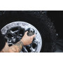 Detail Factory - Curveball XL Synthetic Brush - Ultra Soft Bristles, Comes with Storage Rack, Covers Large Area Inside Or Outsid