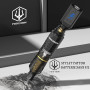 Kit de Machine à Tatouer Rotative Sans Fil POSEIDON avec 20 Cartouches d'Aiguilles,Encres & 2 Batteries Rechargeables | Pistolet