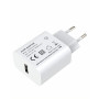 YIMINGOUFEI Chargeur USB 5 V 3 A 15 W Connecteur USB-A Prise EU Type-C Alimentation Boîtier en ABS + PC Résistant au Feu Broches