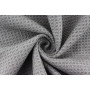 Aniease Lot de 3 chiffons de nettoyage en microfibre super absorbants à séchage rapide, Coton Polyester, gris, 40CMx60CM