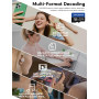Cartes Micro SD 64Go Lot de 2, DAUZZOX Cartes Micro Mémoire MicroSDXC Full HD et 4K UHD, A1 U3 C10 UHS-I, Jusqu'à 85 Mo/s, Carte