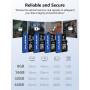 Cartes Micro SD 64Go Lot de 2, DAUZZOX Cartes Micro Mémoire MicroSDXC Full HD et 4K UHD, A1 U3 C10 UHS-I, Jusqu'à 85 Mo/s, Carte