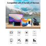 Cartes Micro SD 64Go Lot de 2, DAUZZOX Cartes Micro Mémoire MicroSDXC Full HD et 4K UHD, A1 U3 C10 UHS-I, Jusqu'à 85 Mo/s, Carte