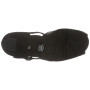 Diamant Femmes Chaussures de Danse 019-011-208 - Suède Noir/Phyton Print - 4,2 cm Spanish - Made in Germany