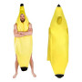 EYWILYWI Costume de banane jaune hilarant pour adulte, léger et confortable, tenue unisexe pour Halloween, fêtes, carnavals, Noë