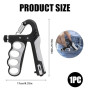 Swiftctrl Hand Grip Musculation Main, Réglable de 5 à 100kg Poignet Musculation avec Compteur, Avant Bras Muscu Trainer - Pour l