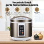 Jargrovs Machine de fermenteur d'ail noir automatique,5L multifonctionnelle machine de fermentateur intelligente, machine à yaou