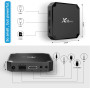 Box Android TV 4K X96 Mini Android TV Box 2Go/16Go Lecteur Multimédia de Diffusion en Continu Android 11 Best Chip AmlogicS905W2