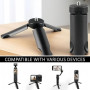 Trépied Osmo Pocket 3,Mini-Stativ,Mit 1/4 Schraube,Rutschfest, Stabilisator, Pocket Tripod,Mini Vlog-Stativ Für DJI Pocket 3, Os