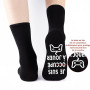 Merclix Chaussettes Homme 43-46 Rigolote Idee Cadeau Homme Papa Papy Ado Garcon Original Utile Cadeau Noel Anniversaire Fete des