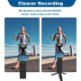 Mini Trépied avec vis 1/4, Antidérapant Stabilisateur Appareil Photo Reflex Bureau Support de Table Compact Trépied Universel po