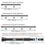 AIZESI tringle rideau sans percage 74.5-163 cm Tringle Rideau Extensible - Barre Telescopique Acier Inoxydable Noir pour Salle d
