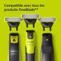 Philips OneBlade Original 360 lames, pour tous les modèles OneBlade et Pro, 5 pièces (modèle QP450/50)