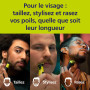 Philips OneBlade Original 360 lames, pour tous les modèles OneBlade et Pro, 5 pièces (modèle QP450/50)