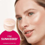 Bourjois Maxi Boîte Ronde Poudre de Soleil, 001 Clair, Fini mat doux, Formule Vegan, Poudre bronzante facile à estomper, Pour un