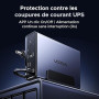 UGREEN NAS UPS, Alimentation de Secours CC 120W, Protecteur Contre surtensions, 12000mAh, Compatible exclusivement avec NAS DXP2
