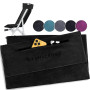 Zenacross - Serviette Sport Microfibre - Séchage Ultra Rapide, Pochette Zippée, Douce & Compacte pour Fitness, Salle, Yoga, Musc
