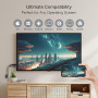 EZCAST 2 récepteur d'affichage sans Fil, Prend en Charge Le WiFi 2.4 / 5GHZ, Compatible avec Android, iOS, Windows, MacOS, DLNA,