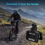 AGPTEK 4 Paires Plaquettes de Frein Vélo à Disque, Bicyclette Patins de Frein Semi-Métalliques pour Shimano TRP Tektro Deore M57