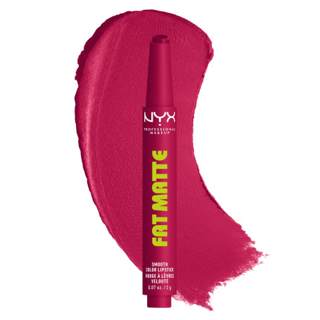 NYX Professional Makeup Fat Matte Matte Lip Balm Hibiscus Hug