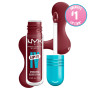 NYX Professional Makeup - Gloss Hydratant Effet Mouillé - Tenue Jusqu'à 12h - Hautement Pigmenté - Fini Brillant - Lip IV Gloss 