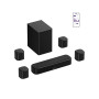 ULTIMEA 7.1ch Barre de Son TV Surround avec Caisson de Basses, Barre de Son avec 4 Haut-parleurs Surround, Max 330W, Système Aud