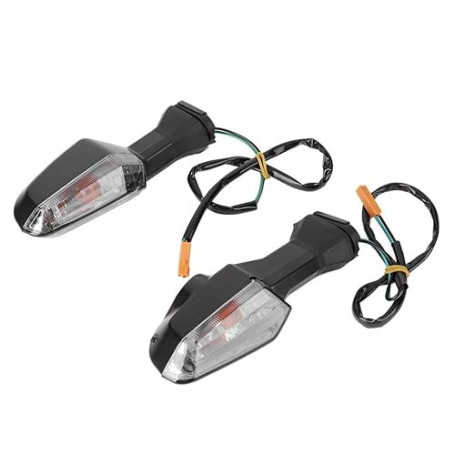 EBTOOLS Lumière de clignotant de moto, voyants de clignotant de moto LED adaptés pour Z250 Z750 Z750R Z800 Z900 Z1000 250300650