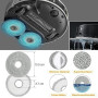 RUKHOOL L20 Ultra Accessoires pour Dreame L20 Ultra Complete / L20 Ultra Aspirateur Kit Pièces de Rechange, 4 Sacs à Poussière,