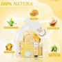 54 Pièces Coffret Cadeau Femmem, Masque facial, Crème pour les mains, Masque pour les yeux, Masque pour les lèvres, Baume à lèvr