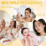 54 Pièces Coffret Cadeau Femmem, Masque facial, Crème pour les mains, Masque pour les yeux, Masque pour les lèvres, Baume à lèvr