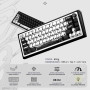 Tryhard Celshading Blanc – Clavier Magnétique Gaming 65% | Switchs Hall Effect Ultra-Réactifs 8000 Hz | ARGB Personnalisable | L